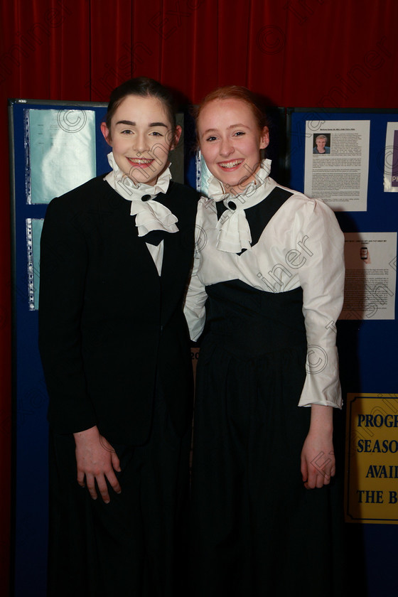 Feis08032018Thu42 
 42
Juliet Nyhan and Lara Nolan from Crosshaven and Aherla both performed “Once Upon A Dream” from Jekyll and Hyde.
 Singing and School Choirs Class: 24: “The David O’Brien and Frances Reilly Perpetual Trophy” Musical Theatre 16 Years and Under Section 2 Feis Maitiú 92nd Festival held in Fr. Mathew Hall. EEjob 06/03/2018 Picture: Gerard Bonus