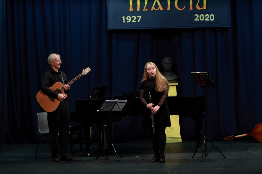 Feis0103202041 
 41~48
Grace Mulcahy O’Sullivan and William O’Sullivan performing.

Class:596: Family Class

Feis20: Feis Maitiú festival held in Father Mathew Hall: EEjob: 01/03/2020: Picture: Ger Bonus.