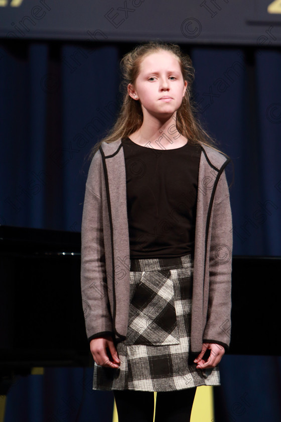 Feis26022019Tue41 
 41
Bronze Medal: Caoilin McCarthy singing for Second Place.

Class: 53: Girls Solo Singing 13 Years and Under–Section 1 John Rutter –A Clare Benediction (Oxford University Press).

Feis Maitiú 93rd Festival held in Fr. Mathew Hall. EEjob 26/02/2019. Picture: Gerard Bonus