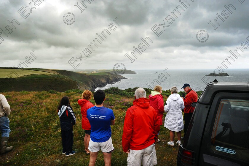 Astrid-ship-12 
 XXjob 24/07/2013 NEWS Watching as the Atlantic pound The Dutch training ship Astrid on the Rocks near the entrance to Oysterhaven Harbour.
Picture: Denis Scannell