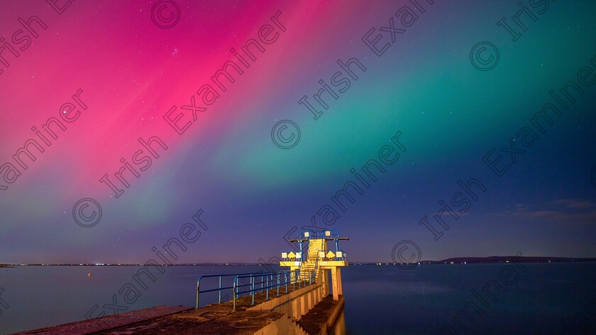 IMG 5669 
 Blackrock Diving Tower Aurora

I got this image on Friday 11 October 2024 just after midnight during a very powerful display of the northern lights. I had returned from a dark sky area of Connemara after taking some images when I was driving home along the promenade in Salthill and I couldnâ€™t my good fortune when I saw how bright it was over the city.