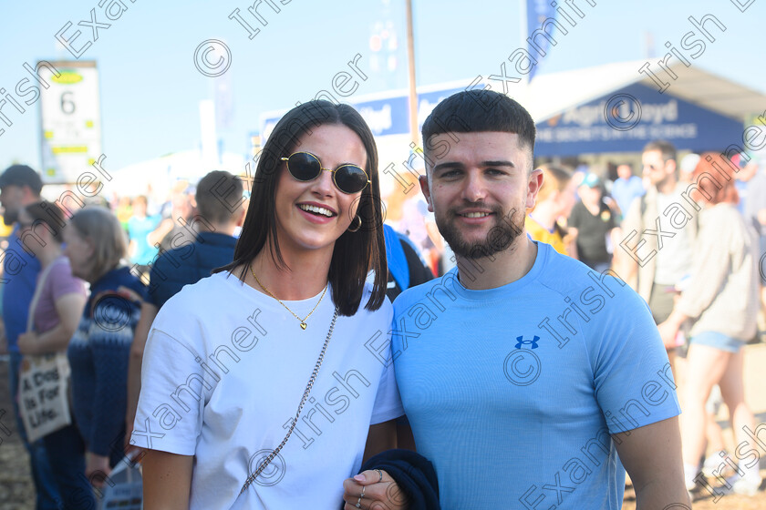 ardaloconnell1 
 Irish Examiner Farming Ellen Murphy and Ardal O'Connell from Cork at the third day of the National Ploughing Championships at Ratheniska, Co Laois. Picture Dan Linehan