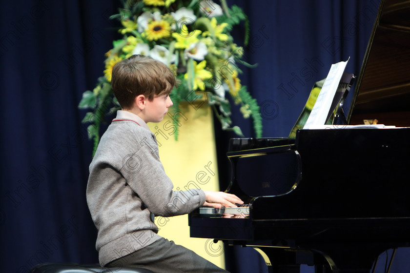 Feis31012019Thur09 
 9
Harry Walsh performing set piece.

Feis Maitiú 93rd Festival held in Fr. Matthew Hall. EEjob 31/01/2019. Picture: Gerard Bonus

Class: 165: Piano Solo 12YearsandUnder (a) Prokofiev –Cortege de Sauterelles (Musique d’enfants). (b) Contrasting piece of own choice not to exceed 3 minutes.