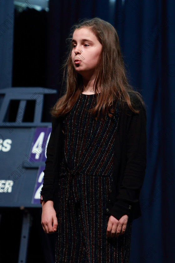 Feis10032020Tues02 
 2
Third Place; Darcey Kavanagh from Ballincollig performing Distracted Mother.

Class:403: Own Choice Verse Speaking 9 Years and Under

Feis20: Feis Maitiú festival held in Father Mathew Hall: EEjob: 10/03/2020: Picture: Ger Bonus.