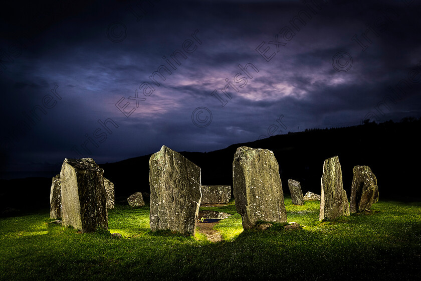 Drumbeg light painted final- copy 2 
 Drunbeg Stone Circle, photo taken after sunset using a technique called light painting.