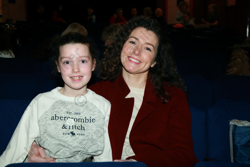 Feis03022018Sat03 
 3
Performer Erin Tiernan from Model Farm Road with her mum Neassa.
 Instrumental Music Class: 166: Piano Solo 10 Years and Under Feis Maitiú 92nd Festival held in Fr. Matthew Hall. EEjob 02/02/2018 Picture: Gerard Bonus.