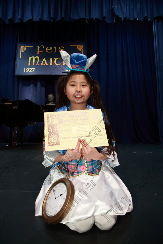 Feis11022020Tues47 
 47
Third Place for LeAnn Lam from Blackrock; Alice in Wonderland.

Class: 115: “The Michael O’Callaghan Memorial Perpetual Cup” Solo Action Song 8 Years and Under

Feis20: Feis Maitiú festival held in Father Mathew Hall: EEjob: 11/02/2020: Picture: Ger Bonus.