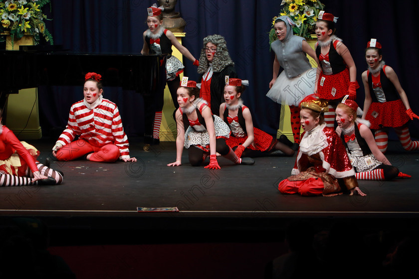 Feis12022019Tue49 
 49~53
CADA Performing Arts presenting Alice in the underworld.

Class: 102: “The Juvenile Perpetual Cup” Group Action Songs 13 Years and Under A programme not to exceed 10minutes.

Feis Maitiú 93rd Festival held in Fr. Mathew Hall. EEjob 12/02/2019. Picture: Gerard Bonus