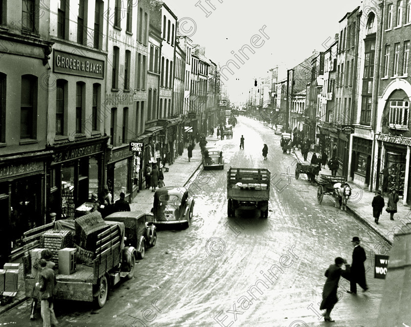 -1259055481 
 north main street, cork - 1938 - ref. 434C OLD CORK BLACK AND WHITE PICS 38 CORK STREETS 00