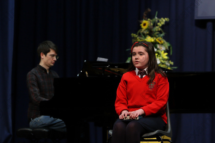 Feis07032018Wed10 
 10
Sarah Lane performing “When I Grow Up” from Matilda.
 Singing and School Choirs Class: 113: “The Edna McBirney Memorial Perpetual Award” Solo Action Song 12 Years and Under Section 3 Feis Maitiú 92nd Festival held in Fr. Mathew Hall. EEjob 06/03/2018 Picture: Gerard Bonus.