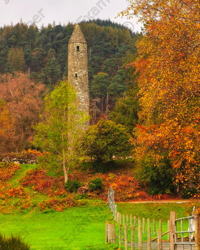 IMG 20221025 101029-01 
 Glendalough round Tower in Co. Wicklow, Ireland