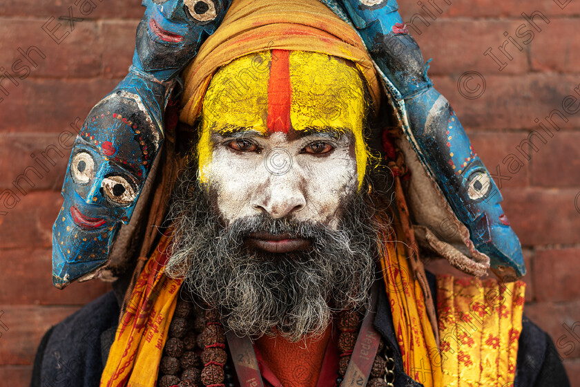 Maha 1 
 Sadhu at Pashupatinath Temple in Kathmandu, Nepal.