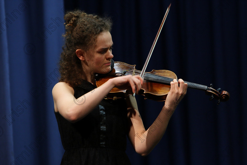 Feis31012018Wed31 
 31
Aislinn Donnelly from Lehenaghmore performing Bruch, Violin Concerto 3rd movement, G Minor.
 Instrumental Music; Class: 236 “The Shanahan & Co. Perpetual Cup”: Advance Violin, one movement from a Concerto; Feis Maitiú 92nd Festival held in Fr. Matthew Hall. EEjob 31/01/2018. Picture: Gerard Bonus.