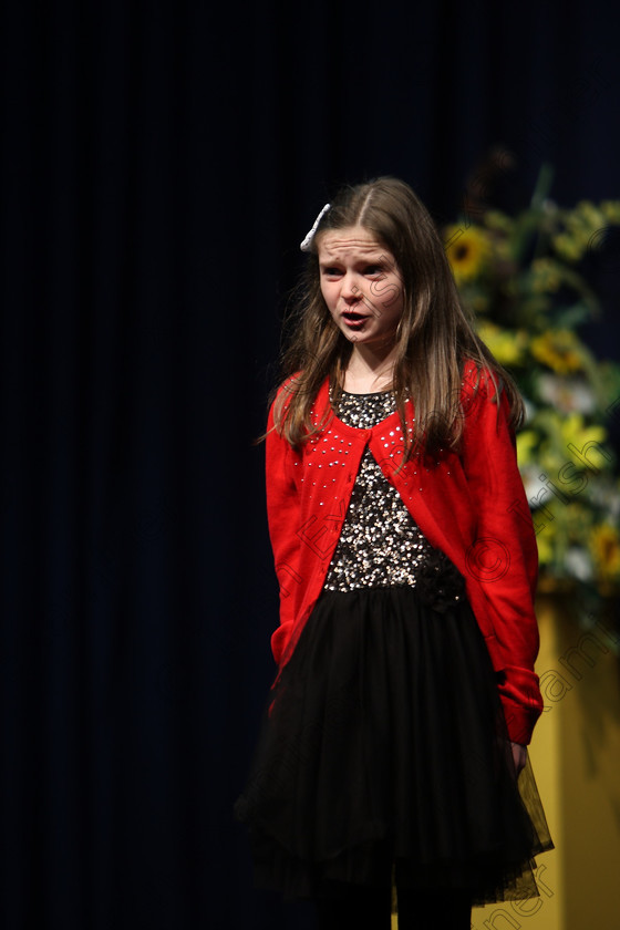 Feis20022018Tue03 
 3
Eve Allman Walsh performing.
 Speech and Drama Class: 364: Girls 11 Years and Under Section 1 Feis Maitiú 92nd Festival held in Fr. Mathew Hall. EEjob 20/02/2018 Picture: Gerard Bonus.