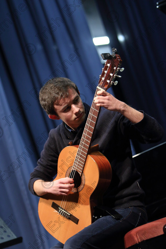 Feis0202109Sat25 
 25
Cian Deasy from Douglas performing.

Class: 276: “The Cork Classical Guitar Perpetual Trophy” Classical Guitar 17Years and Over Two contrasting pieces of own choice.

Feis Maitiú 93rd Festival held in Fr. Matthew Hall. EEjob 02/02/2019. Picture: Gerard Bonus
