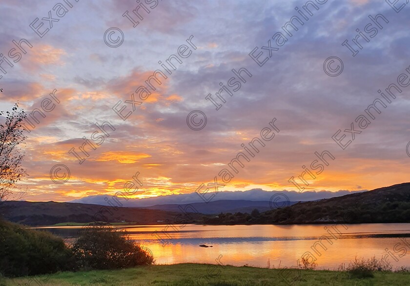 20230904 221941 
 Autumn sunset at Loch Allua Inchigeela