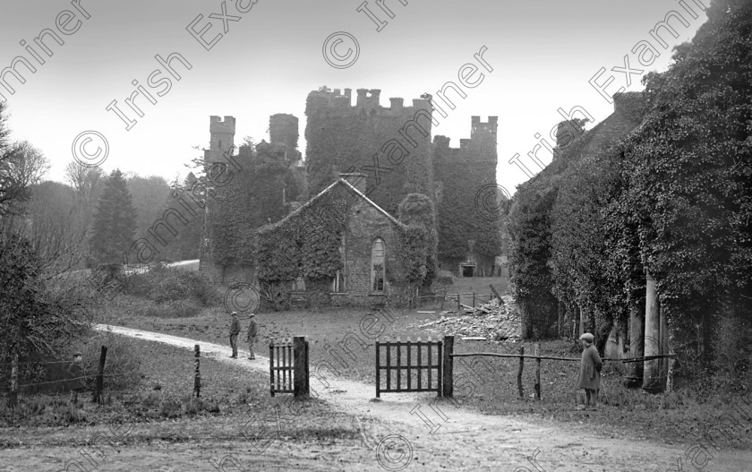 Now-and-Than-Bandon-11 
 Castle Bernard, Bandon, Co. Cork pictured in 1929 Ref. 448A Old black and white