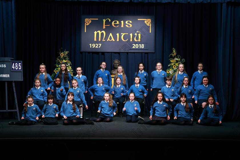 Feis21022018Wed17(1) 
 16~20
St. Mary’s Cobh 5th Class performing Trial of Derrick Drew as their own choice.
 Speech and Drama Classes: 485: Action Verse “The O’Brien Perpetual Cup”5th Class and Class: 484: “The Sri Lanka Festival Perpetual Trophy” 6th Class, Feis Maitiú 92nd Festival held in Fr. Mathew Hall. EEjob 21/02/2018 Picture: Gerard Bonus.