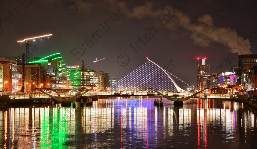 James Grandfield Dublin docks 
 Dublin docks lit up for the Christmas season. This is a long exposure shot.