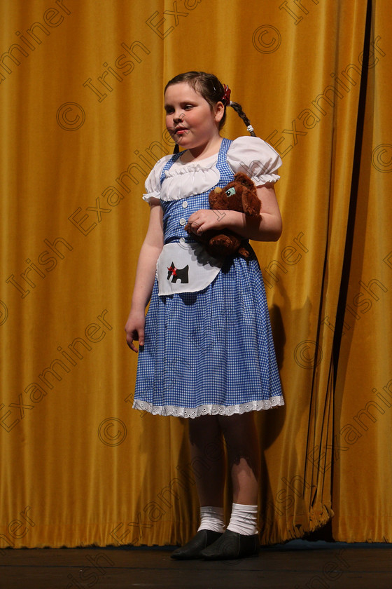 Feis16032018Fri07 
 7~8
Aisling Brady performing “Dorothy in the Cyclone” from Wizard of Oz.
 Speech and Drama Class: 328: “The Fr. Nessan Shaw Memorial Perpetual Cup” Dramatic Solo 10 Years and Under Section 3 Feis Maitiú 92nd Festival held in Fr. Mathew Hall. EEjob 16/03/2018 Picture: Gerard Bonus.