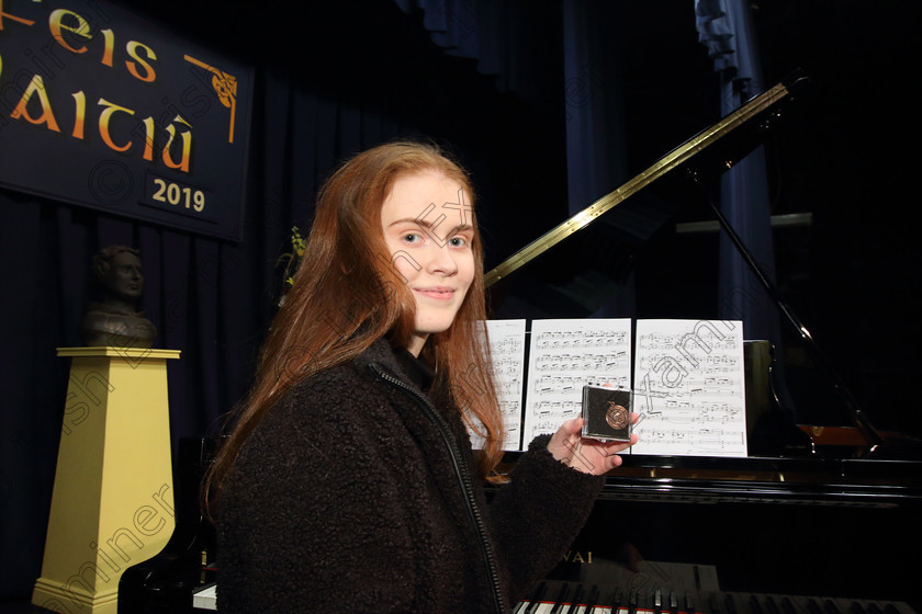 Feis01022019Fri50 
 50
Joint Bronze Medallist Maeve Donnelly from Lehenaghmore

Class: 163: Piano Solo 16 Years and Under (a) Debussy –Minstrels (Preludes Bk.1) (b) Contrasting piece of own choice not to exceed 4 minutes Feis Maitiú 93rd Festival held in Fr. Matthew Hall. EEjob 01/02/2019. Picture: Gerard Bonus