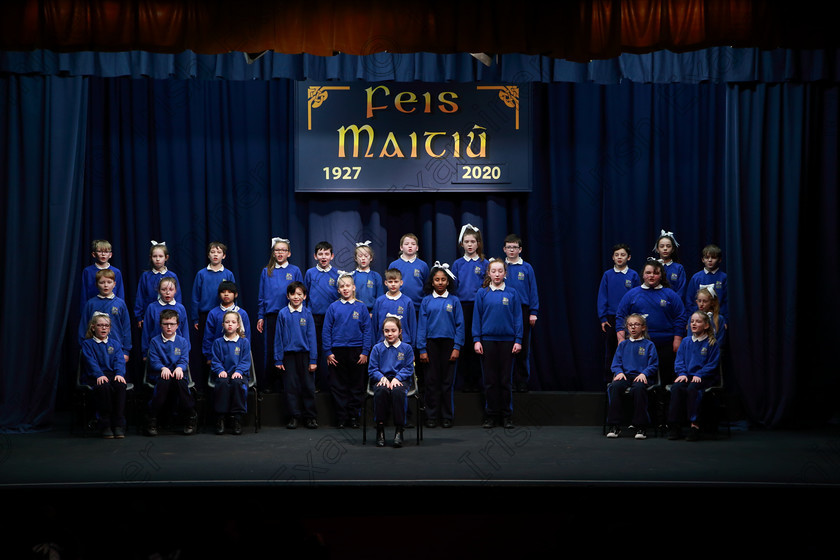 Feis10032020Tues29 
 23~30
Rushbrook NS performing The Dentist and the Crocodile by Roald Dahl.

Class:476: “The Peg O’Mahony Memorial Perpetual Cup” Choral Speaking 4thClass

Feis20: Feis Maitiú festival held in Father Mathew Hall: EEjob: 10/03/2020: Picture: Ger Bonus.