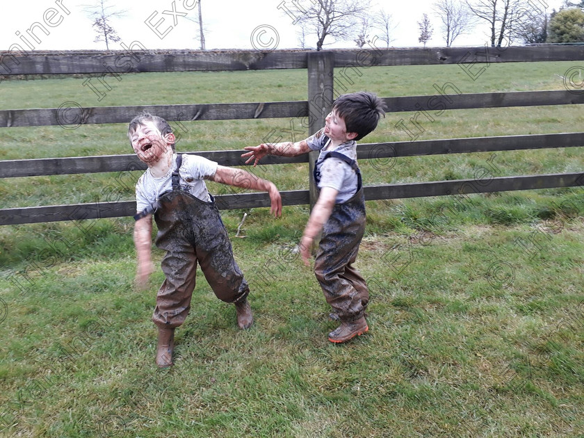 IMG-20180409-WA0004 
 Brothers Joe Gallagher 7 and Ciar?n 5 enjoying mucking about.