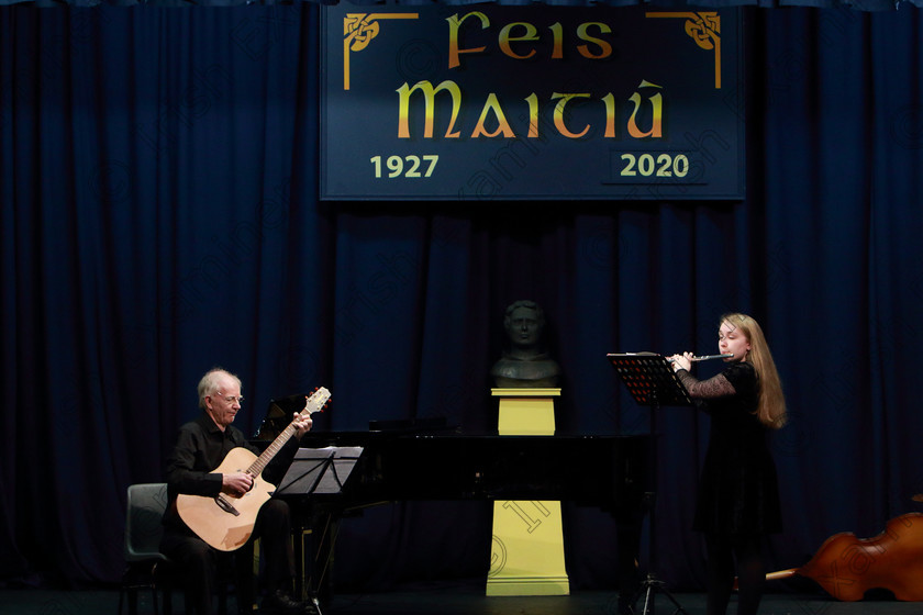 Feis0103202042 
 41~48
Grace Mulcahy O’Sullivan and William O’Sullivan performing.

Class:596: Family Class

Feis20: Feis Maitiú festival held in Father Mathew Hall: EEjob: 01/03/2020: Picture: Ger Bonus.