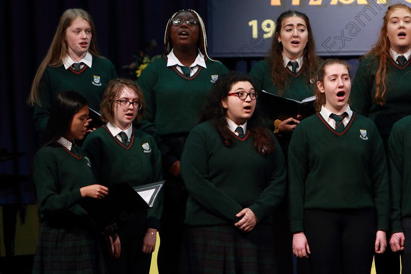 Feis27022019Wed29 
 28~31
Cashel Community School singing “Count The Stars” conducted by John Murray.

Class: 77: “The Father Mathew Hall Perpetual Trophy” Sacred Choral Group or Choir 19 Years and Under Two settings of Sacred words.
Class: 80: Chamber Choirs Secondary School

Feis Maitiú 93rd Festival held in Fr. Mathew Hall. EEjob 27/02/2019. Picture: Gerard Bonus