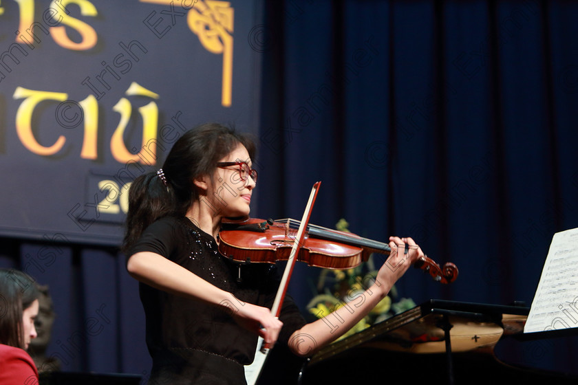 Feis0702109Thu15 
 15~16
Megan Chan from Blackrock giving a Cup and Bursary performance of Wyeniawski violin Concerto no.2, 1st movement.

Class: 141: “The Br. Paul O’Donovan Memorial Perpetual Cup and Bursary” Bursary Value €500 Sponsored by the Feis Maitiú Advanced Recital Programme 17Years and Under An Advanced Recital Programme.

Feis Maitiú 93rd Festival held in Fr. Matthew Hall. EEjob 07/02/2019. Picture: Gerard Bonus