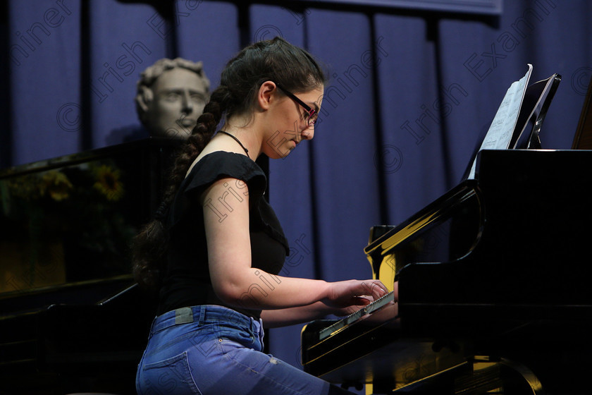 Feis08022018Tur10 
 10
Mina Dabis from Glanmire performing.
 Instrumental Music Class: Piano: 184: Piano Solo15 Years and Under Confined
Feis Maitiú 92nd Festival held in Fr. Mathew Hall. EEjob 08/02/2018 Picture: Gerard Bonus.