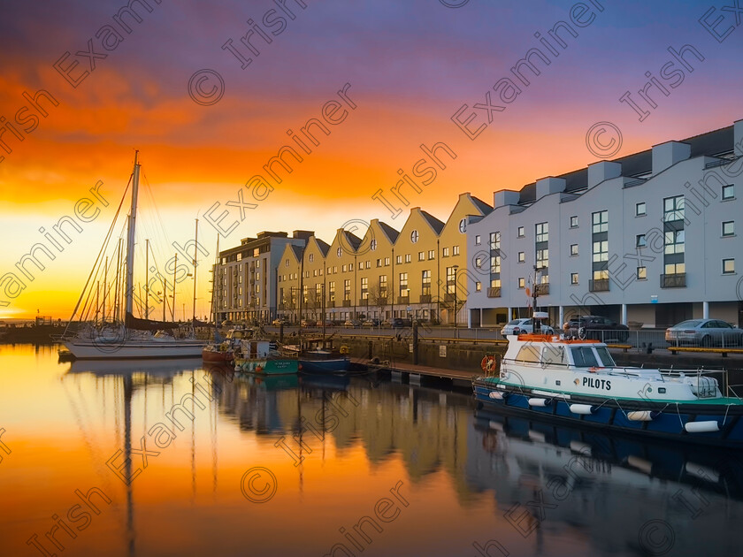 IMG 7696 
 Golden Hour at Port of Galway
Location: Galway City, Ireland