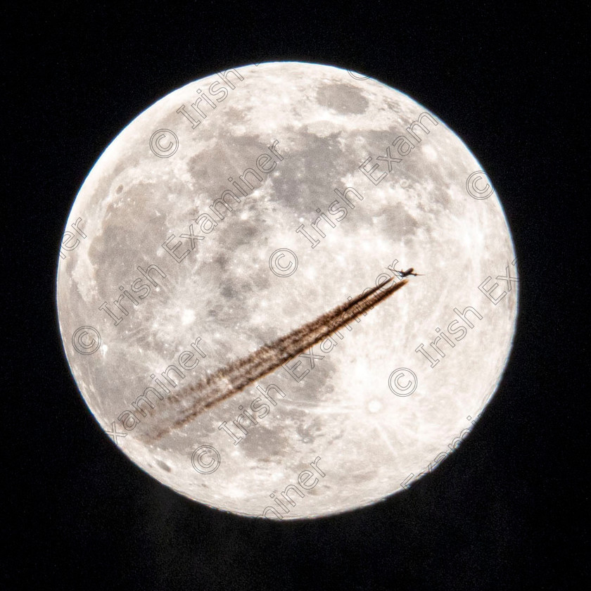 Fly me to the Moon 
 Fly me to the Moon (but stay within 2k!)
A split-second capture of a flight as it passes April's pink supermoon, taken with my feet firmly on the ground in Fermoy, Co. Cork. 
Picture: Eimear Quigley