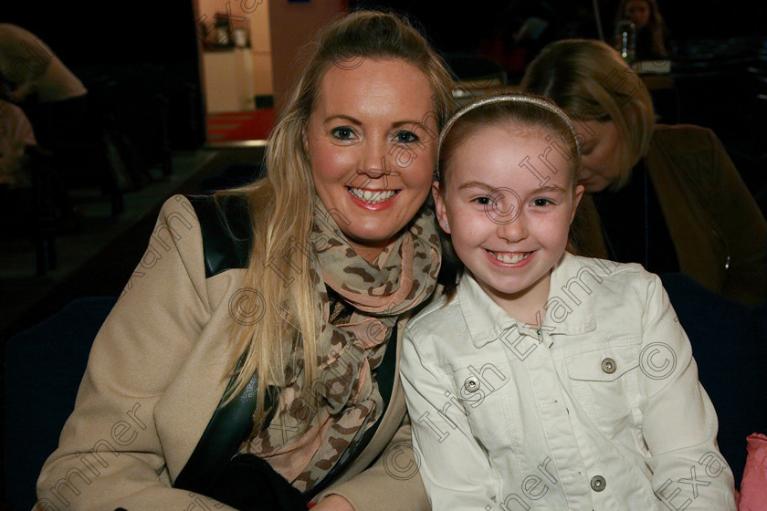 Feis12032018Mon01 
 1
Performer Ella Currane from Ballinhassig with her mum Madeline.
 Speech and Drama Class: 365: Solo Verse Speaking Girls 10 Years and Under Section 4 Feis Maitiú 92nd Festival held in Fr. Mathew Hall. EEjob 12/03/2018 Picture: Gerard Bonus