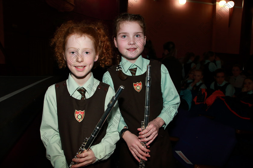 Feis28022020Fri19 
 19
Mary Barry and Megan Curran from St Catherine’s Model Farm Road.

Class:284: “The Father Mathew Street Perpetual Trophy” Primary School Bands –Mixed Instruments

Feis20: Feis Maitiú festival held in Father Mathew Hall: EEjob: 28/02/2020: Picture: Ger Bonus.