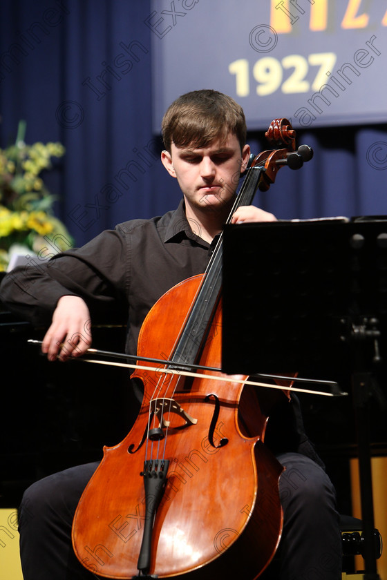 Feis05022018Mon21 
 21
Robert Murphy from Kilkenny giving a 3rd place performance.
 Instrumental Music Class: 246: Violoncello Concerto One Movement from a Concerto; Feis Maitiú 92nd Festival held in Fr. Matthew Hall. EEjob 05/02/2018 Picture: Gerard Bonus.