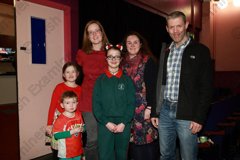Feis11022019Mon13 
 13
Performer Selena O’Rourke from Model Farm Road with her parents Shane O’Rourke, Ciara Glasheen, Marian Mulcahy, Lily and Olan O’Keeffe.

Class: 215: Woodwind Solo 10 Years and Under Programme not to exceed 4 minutes.

Feis Maitiú 93rd Festival held in Fr. Matthew Hall. EEjob 11/02/2019. Picture: Gerard Bonus
