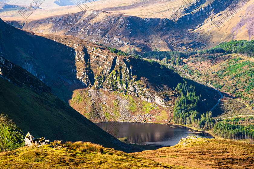 Loch Slatt Glanteenassig Co Kerry-3407 
 Lough Slat Glanteenassig Co Kerry on Sunday Oct 22nd 2023.Photo by: Noel O Neill 
 Keywords: DHC, Loch Accumeen, Loch Slat