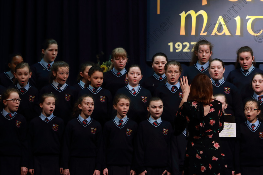 Feis12042018Thu09 
 7~11
Scoil Aiseiri Chríost singing “Little Spanish Town” and “Feed the Birds” Conducted by Tara O’Sullivan.
 Singing Class: 84: “The Sr. M. Benedicta Memorial Perpetual Cup” Primary School Unison Choirs Section 1 Feis Maitiú 92nd Festival held in Fr. Mathew Hall. EEjob 28/03/2018 Picture: Gerard Bonus