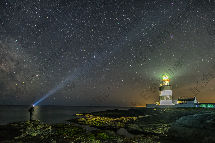 DSCF7071 
 I took this picture during the night at Hook Lighthouse at Hook Peninsula in County Wexford. I decided to include myself in the frame. Picture: Todor Tilev.