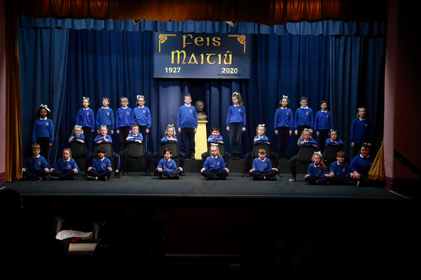 Feis10032020Tues24 
 23~30
Rushbrook NS performing The Dentist and the Crocodile by Roald Dahl.

Class:476: “The Peg O’Mahony Memorial Perpetual Cup” Choral Speaking 4thClass

Feis20: Feis Maitiú festival held in Father Mathew Hall: EEjob: 10/03/2020: Picture: Ger Bonus.