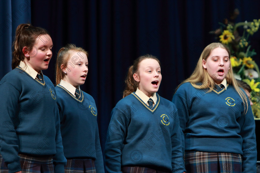 Feis08022019Fri16 
 14~17
Glanmire Community School singing “Tears in Heaven” conducted by Ann Manning.

Class: 88: Group Singing “The Hilsers of Cork Perpetual Trophy” 16 Years and Under

Feis Maitiú 93rd Festival held in Fr. Matthew Hall. EEjob 08/02/2019. Picture: Gerard Bonus
