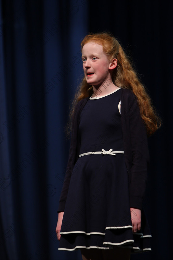 Feis22022018Thu18 
 18
Niamh Finn performing.

Speech and Drama Classes: 363: Solo Verse Speaking Girls 12 Years and Under –Section 1
Feis Maitiú 92nd Festival held in Fr. Mathew Hall. EEjob 22/02/2018 Picture: Gerard Bonus.