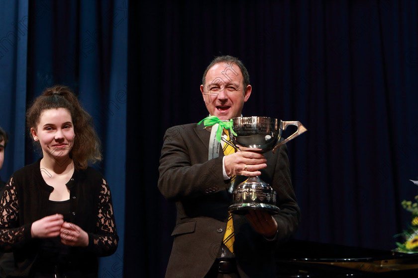 Feis13022019Wed32 
 32
Adjudicator: Steven Roberts presenting the Cup to Ellie Creaner from Cobh.

Class 203: “The Billy McCarthy Memorial Perpetual Cup”16 Years and Under Programme not to exceed 10 minutes.

Feis Maitiú 93rd Festival held in Fr. Mathew Hall. EEjob 13/02/2019. Picture: Gerard Bonus