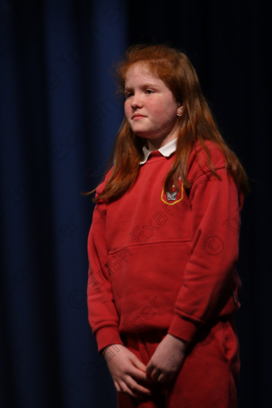 Feis22022018Thu14 
 14
Isibéal Buckley performing.
 Speech and Drama Classes: 363: Solo Verse Speaking Girls 12 Years and Under –Section 1
Feis Maitiú 92nd Festival held in Fr. Mathew Hall. EEjob 22/02/2018 Picture: Gerard Bonus.