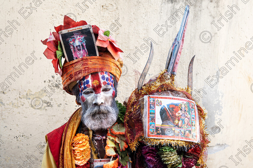 Maha 
 Sadhu at Pashupatinath Temple in Kathmandu, Nepal.