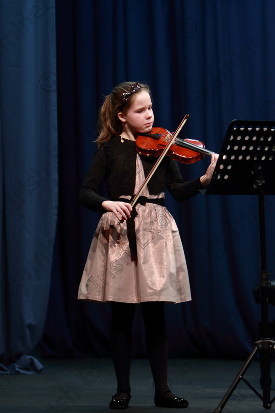 Feis03022020Mon11 
 11 
Grace Kearney from Glanmire performing.

Class :241: Violin Solo10Years and Under Mozart – Lied No.4 from ’The Young Violinist’s Repertoire

Feis20: Feis Maitiú festival held in Father Mathew Hall: EEjob: 03/02/2020: Picture: Ger Bonus.