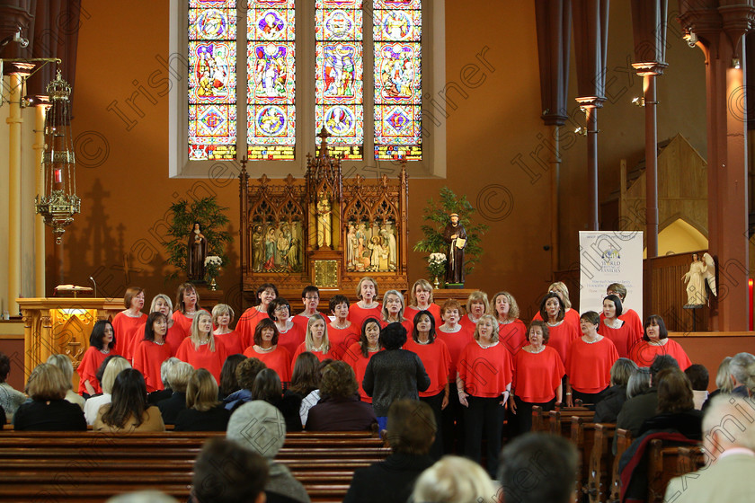 Feis04022018Sun19 
 17~23
Java Ladies Chorus conducted by Serena Standley.
 Holy Trinity Capuchin Church Adult Choirs Class: 76: “The Wm. Egan Perpetual Cup” Adult Sacred Choral Group or Choir Feis Maitiú 92nd Festival held in Fr. Matthew Hall. EEjob 02/02/2018 Picture: Gerard Bonus.