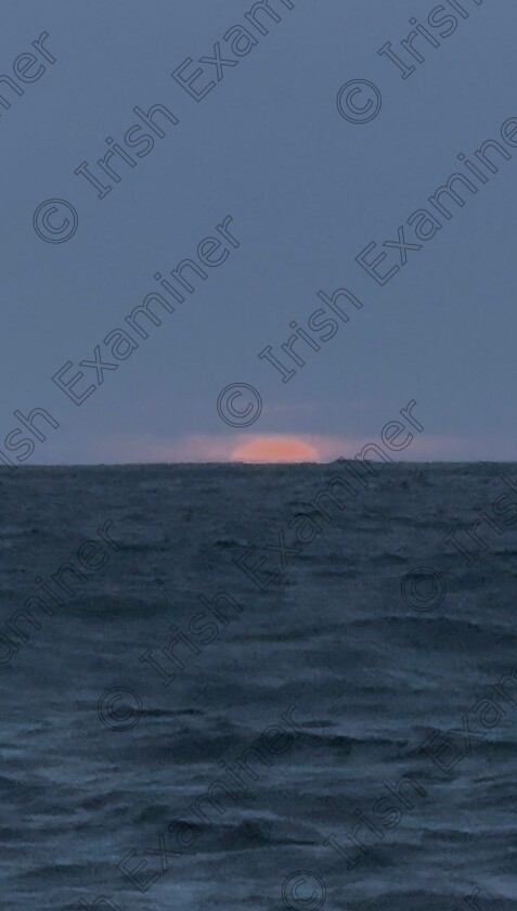 IMG 1148 
 The last sunrise of 2024. Captured at 8:45 from the sea at fountainstown, cork.