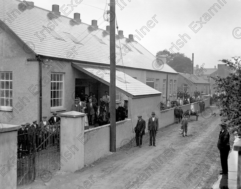 1256855 1256855 
 View of Bandon Creamery, Co. Cork 18/07/1931 Ref. 728A Old black and white co-ops